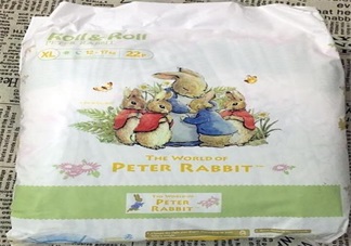 樂滾樂滾（比得兔）紙尿褲怎么樣 ROLL&ROLL比得兔紙尿褲測評